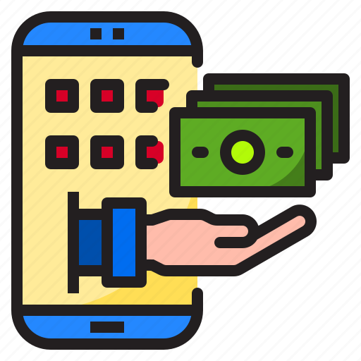 Money, payment, phone, shoppingmobile, smart icon - Download on Iconfinder