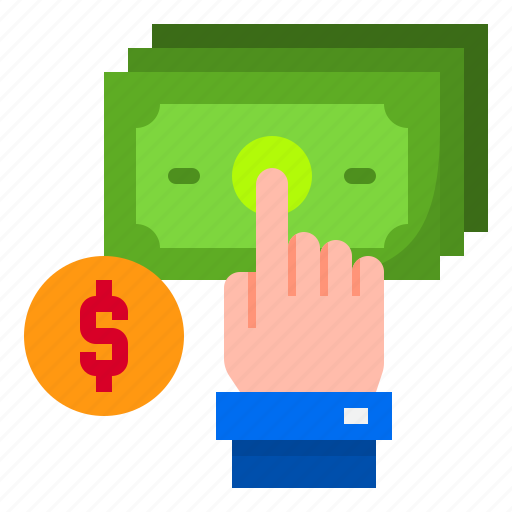 Coin, finance, hand, money, payment icon - Download on Iconfinder