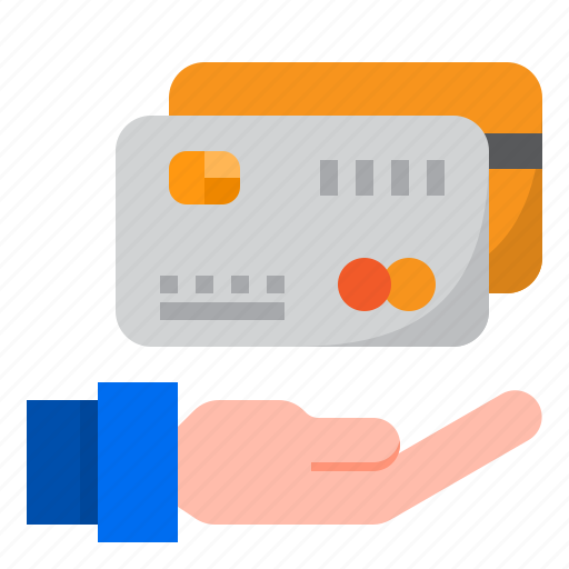 Card, credit, finance, hand, money, payment icon - Download on Iconfinder