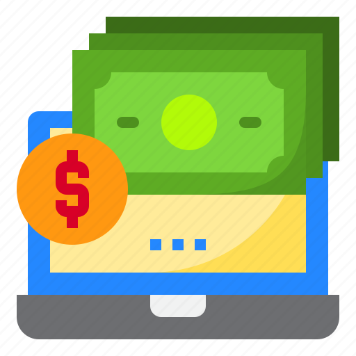 Currency, finance, laptop, money, payment icon - Download on Iconfinder