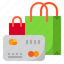 bags, card, credit, finance, money, payment, shopping