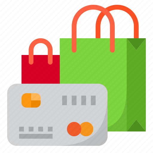 Bags, card, credit, finance, money, payment, shopping icon - Download on Iconfinder