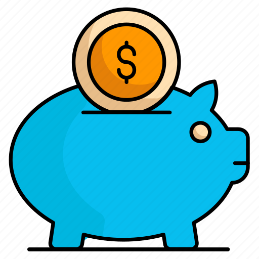 Coin, dollar, investment, piggy bank icon - Download on Iconfinder
