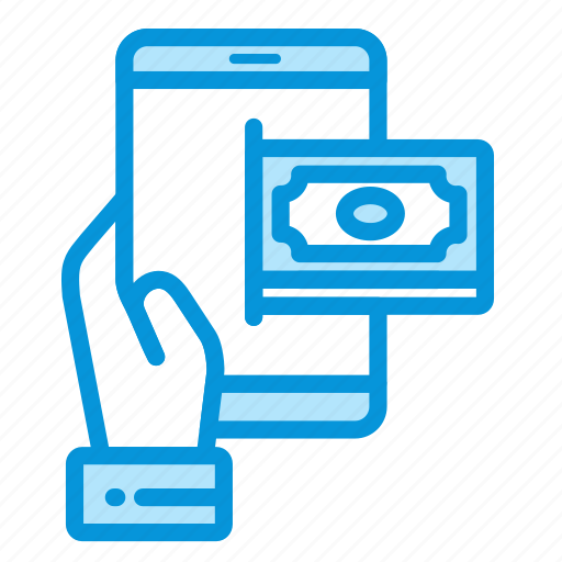 Electronic, money, payment, smartphone icon - Download on Iconfinder