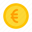 euro, coin, currency, money, finance