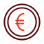 euro, coin, currency, money, finance 