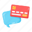 credit card, debit card, bank card, payment message, bank message 