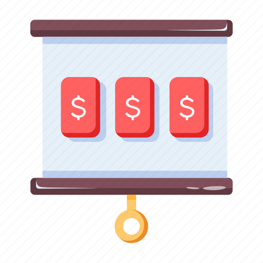 Financial presentation, financial training, business training, business presentation, presentation board icon - Download on Iconfinder