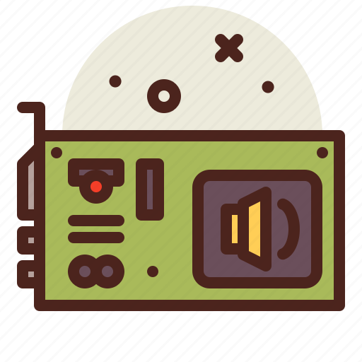 Sound, card, tech, components, device icon - Download on Iconfinder