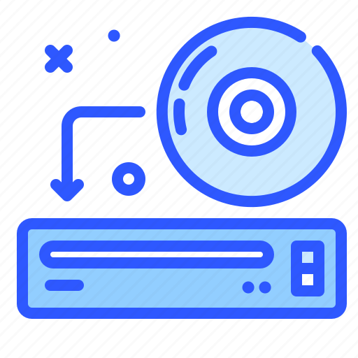Cd, rom, tech, components, device icon - Download on Iconfinder