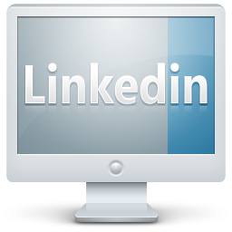 Linkedin, monitor, screen icon - Free download on Iconfinder