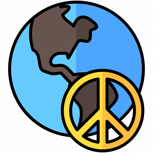 Planet, earth, peace, world icon - Download on Iconfinder