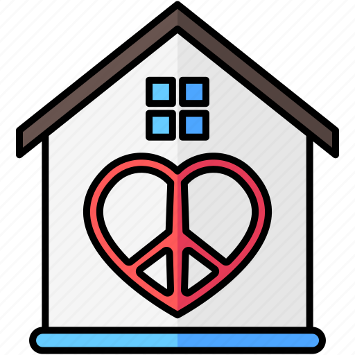 House, peace, home, building icon - Download on Iconfinder