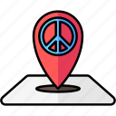 placeholder, peace, location, map