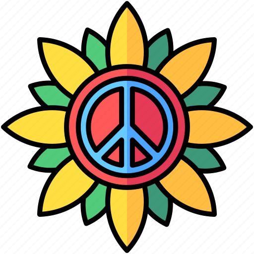 Flower, peace, nature, environment icon - Download on Iconfinder