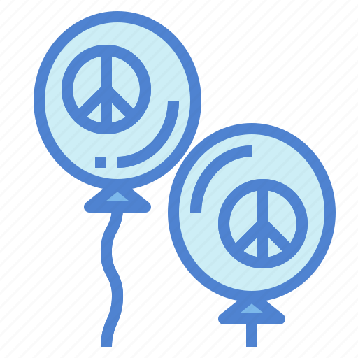 Balloons, celebration, decoration, peace icon - Download on Iconfinder