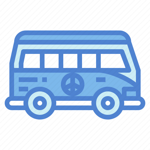Car, peace, transportation, van icon - Download on Iconfinder