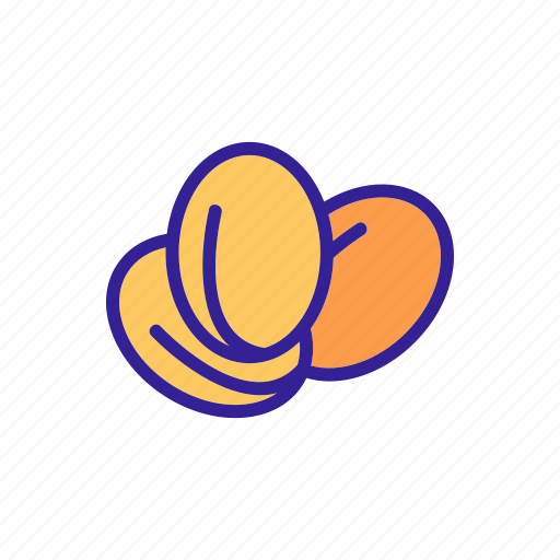 Contour, food, group, peanut icon - Download on Iconfinder