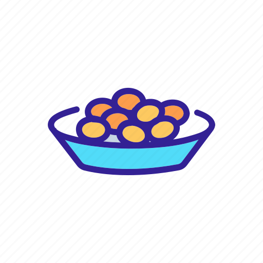 Contour, food, group, peanut icon - Download on Iconfinder