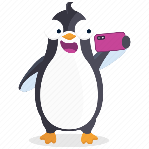 Emoji, emoticon, penguin, selfie, smiley, sticker icon - Download on Iconfinder