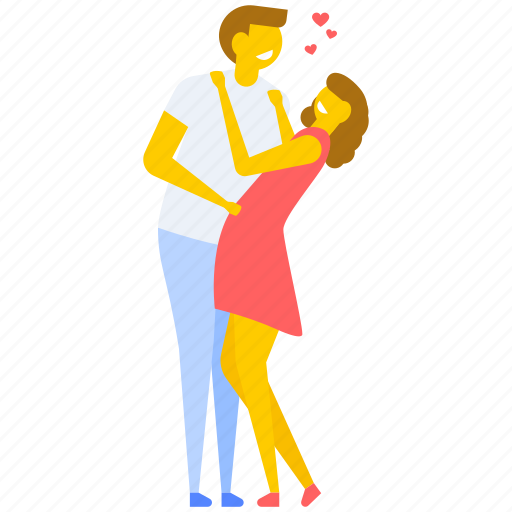 Couple in love, lovers, loving, te amo, valentine day illustration - Download on Iconfinder