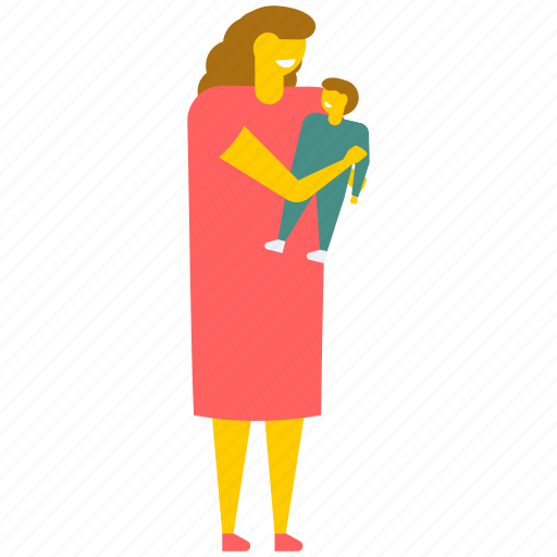Baby care, babyhood, mother love, mothercare, motherhood illustration - Download on Iconfinder