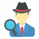 detective, inquiry agent, investigator, sleuth, spy