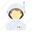 astronaut, cosmonaut, space pilot, space traveller, spaceman 