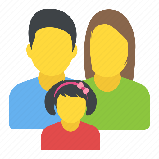 Daughter, family, father, kid, mother icon - Download on Iconfinder