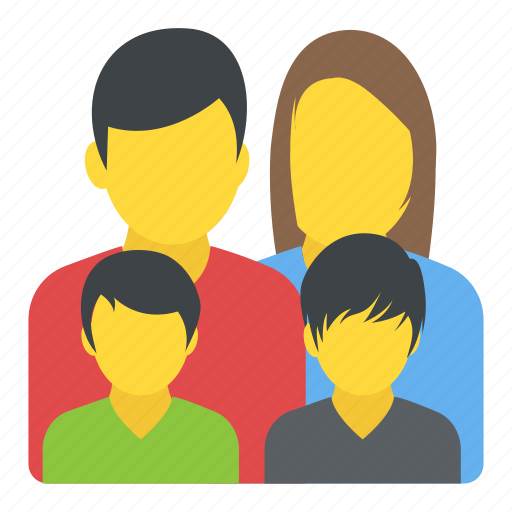 Family, father, kids, mother, sons icon - Download on Iconfinder