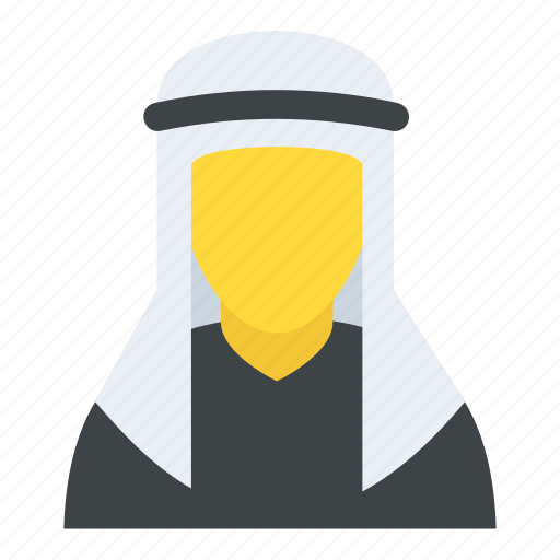 Arab sheikh, arabian man, avatar, muslim, saudi arabia icon - Download on Iconfinder