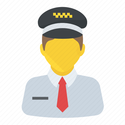 Cabbie, chauffeur, driver, motorist, taxi driver icon - Download on Iconfinder