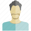 avatar, beard, face, man, people, profile, user