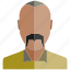 avatar, face, man, old, people, profile, user 