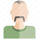 avatar, face, man, old, people, profile, user