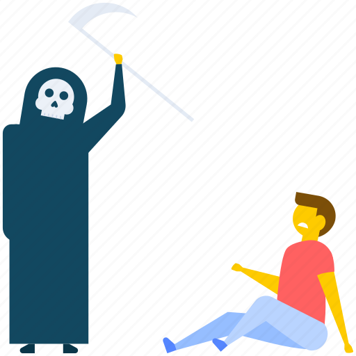 Evil, revenge, zombie attacking, zombie axe attack, zombie axe murder illustration - Download on Iconfinder