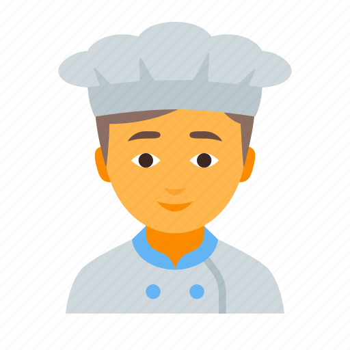 Chef, male, cook, kitchen, kitchener, man, restaurant icon - Download on Iconfinder