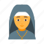 female, priest, faith, nun, religion, religious, woman 