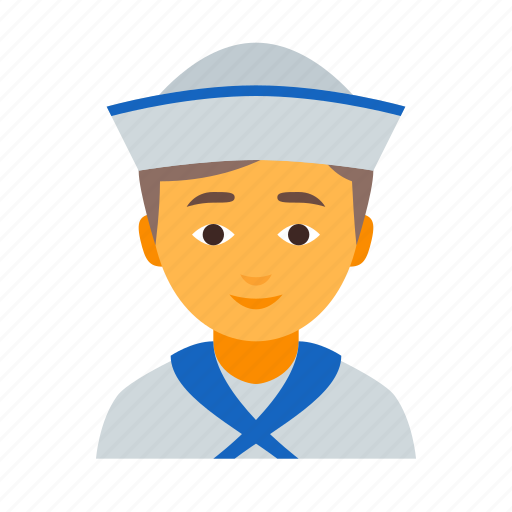 Male, sailor icon - Download on Iconfinder on Iconfinder