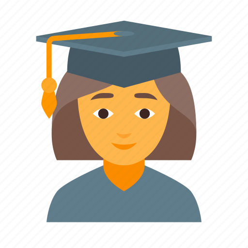 Female, student, education, learning, school, study, university icon - Download on Iconfinder
