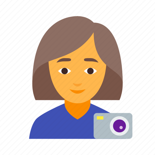 Female, tourist, camera, photograph, photographer, travel, vacation icon - Download on Iconfinder