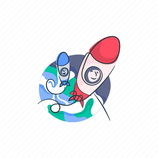 Avatar, people, person, rockets illustration - Download on Iconfinder
