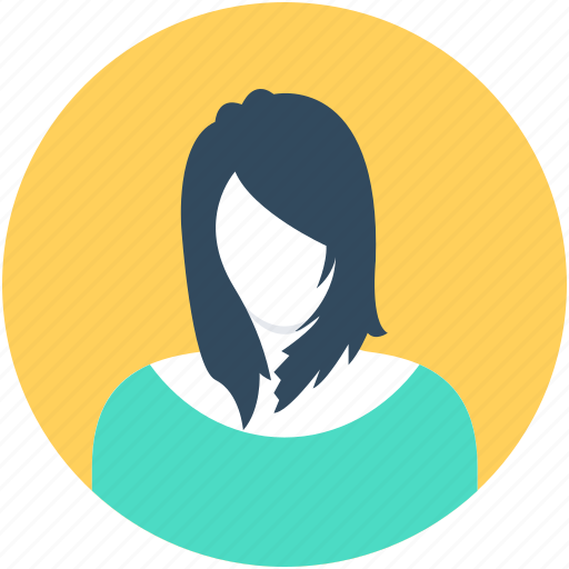 Banker, female, female anchor, female manager, receptionist icon - Download on Iconfinder