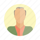 avatar, character, man, old, people, person, user