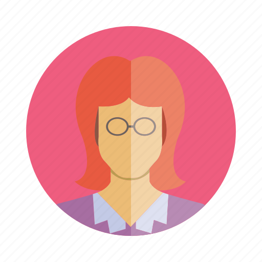 Avatar, character, nerd, people, person, user, woman icon - Download on Iconfinder