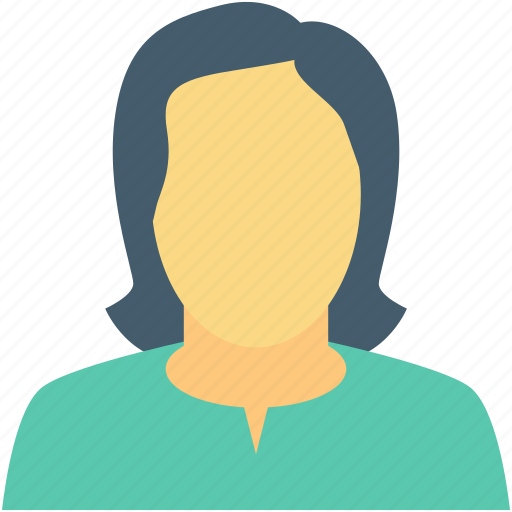 Female, female profile, girl, lady servant, woman icon - Download on Iconfinder