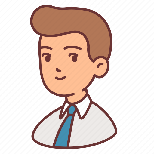 Avatar, employee, male, man, people, tie, person icon - Download on Iconfinder