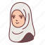 avatar, female, girl, hijab, islam, people, woman 