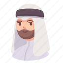 arab, avatar, beard, islam, man, people, user