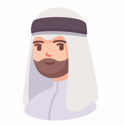 Arab, avatar, beard, islam, man, people, user icon - Download on Iconfinder
